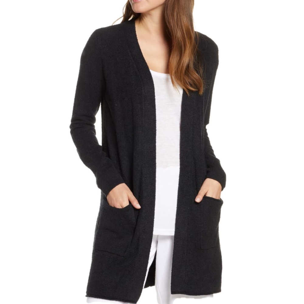 60 E Barefoot Dreams CozyChic Lite Long Cardigan - Picture 1 of 8